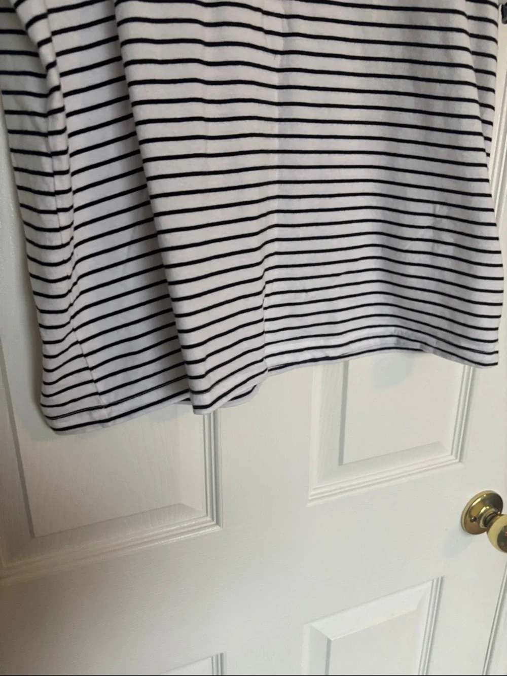 Zara striped crew neck t shirt - Picture 8 of 9